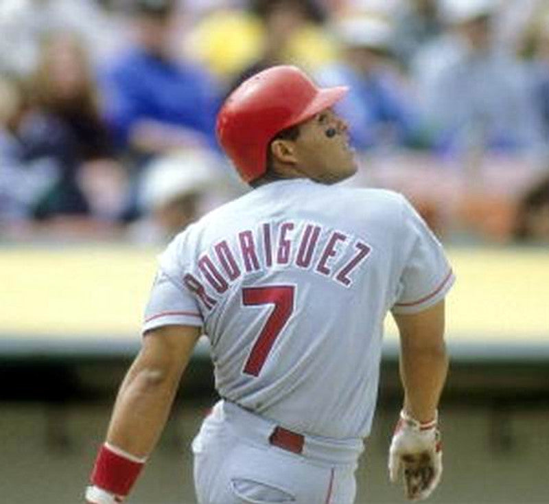 Texas Rangers Ivan Rodriguez MLB jersey front view
