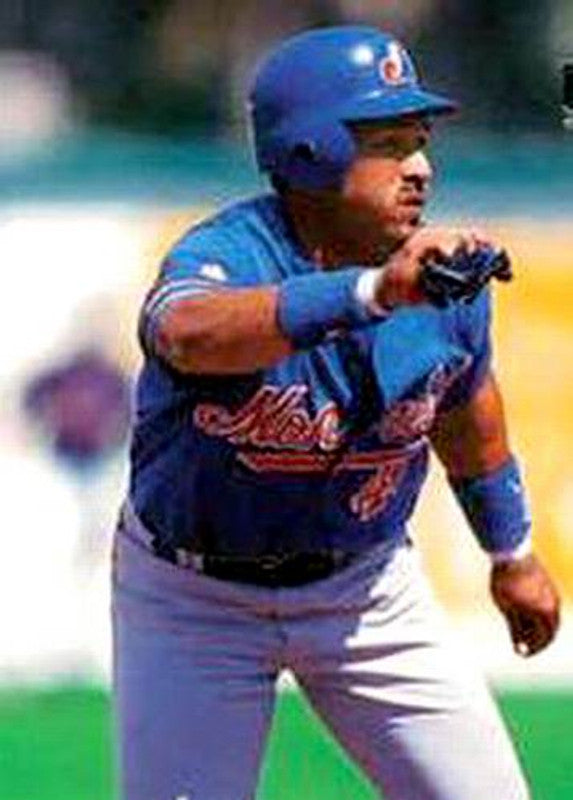 Montreal Expos Henry Rodriguez MLB jersey front view