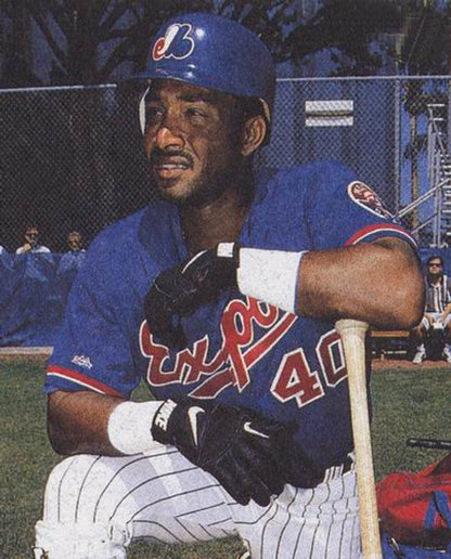 Montreal Expos Henry Rodriguez MLB jersey front view