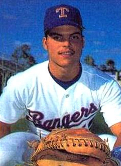Texas Rangers Ivan Rodriguez Cooperstown MLB jersey front view