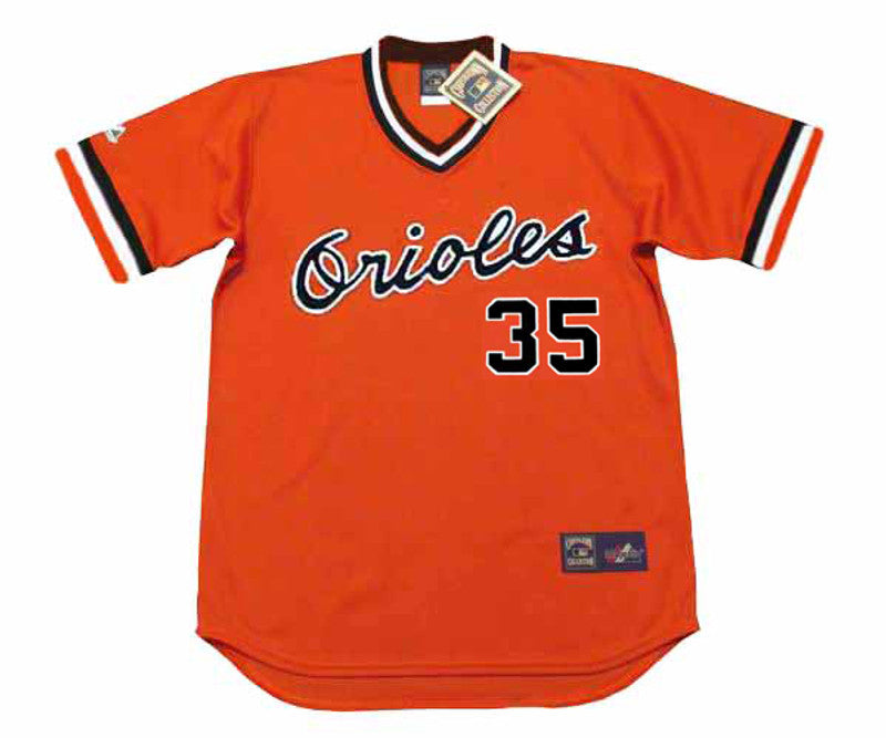 Baltimore Orioles Gary Roenicke Cooperstown MLB jersey front view