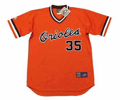 Baltimore Orioles Gary Roenicke Cooperstown MLB jersey front view