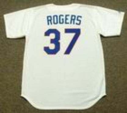 Texas Rangers Kenny Rogers Cooperstown MLB jersey front view