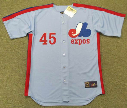 Montreal Expos Steve Rogers Cooperstown MLB jersey front view