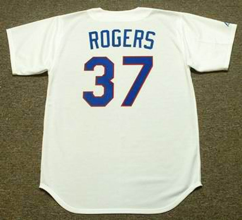 Texas Rangers Kenny Rogers Cooperstown MLB jersey front view