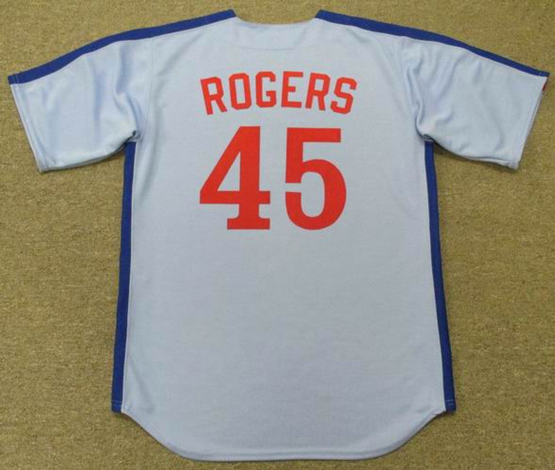Montreal Expos Steve Rogers Cooperstown MLB jersey front view