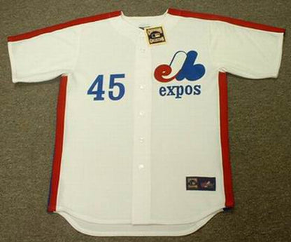 Montreal Expos Steve Rogers Cooperstown MLB jersey front view