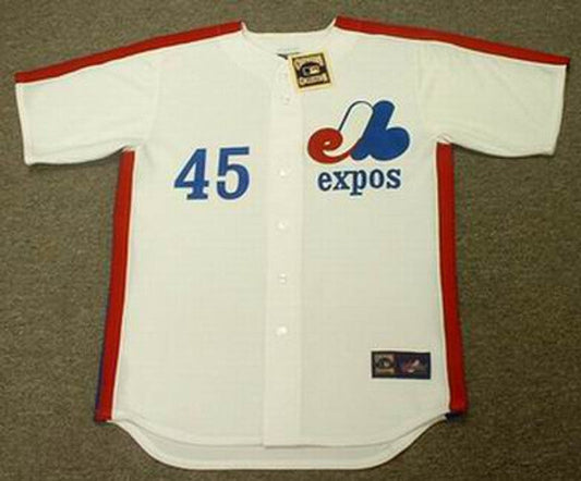 Montreal Expos Steve Rogers Cooperstown MLB jersey front view