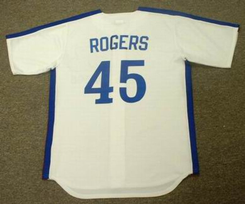 Montreal Expos Steve Rogers Cooperstown MLB jersey front view