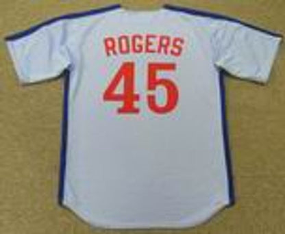 Montreal Expos Steve Rogers Cooperstown MLB jersey front view