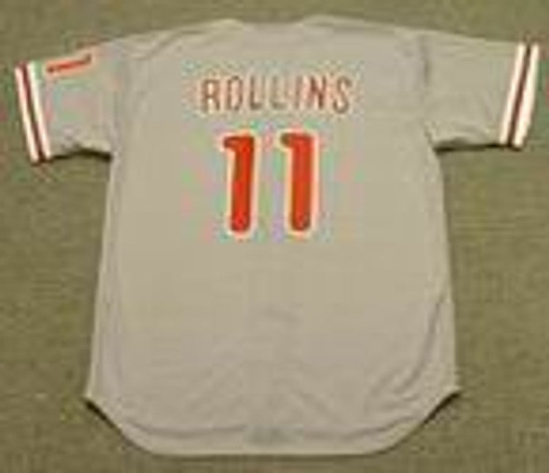 Philadelphia Phillies Jimmy Rollins MLB jersey front view