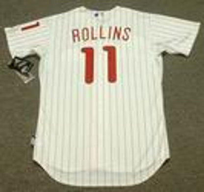 Philadelphia Phillies Jimmy Rollins Cool Base MLB jersey front view