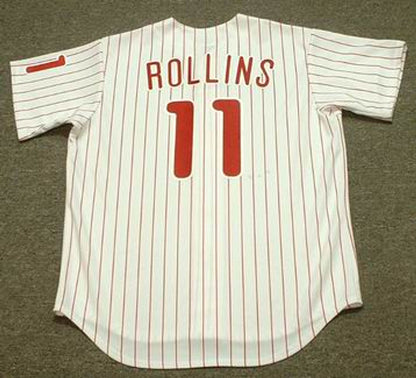 Philadelphia Phillies Jimmy Rollins MLB jersey front view