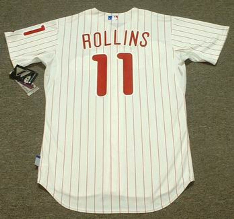 Philadelphia Phillies Jimmy Rollins Cool Base MLB jersey front view