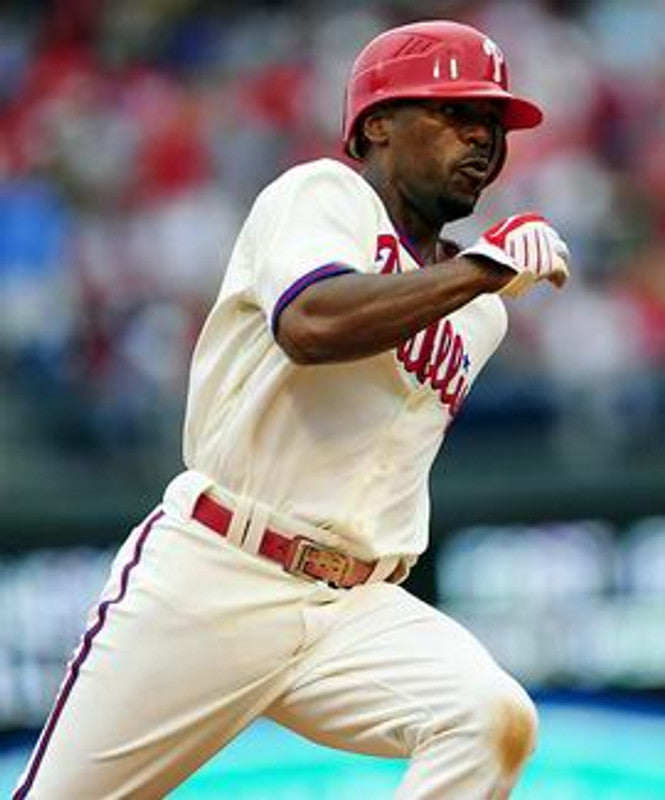 Philadelphia Phillies Jimmy Rollins Cool Base MLB jersey front view