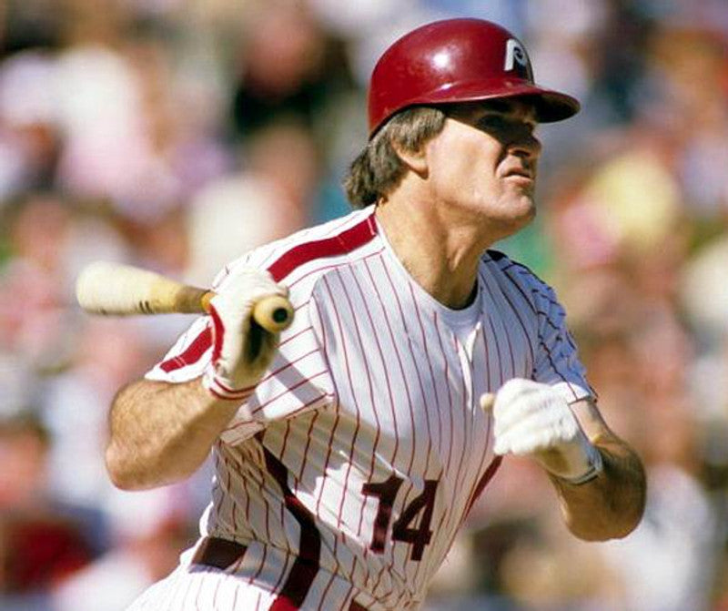 Philadelphia Phillies Pete Rose MLB jersey front view