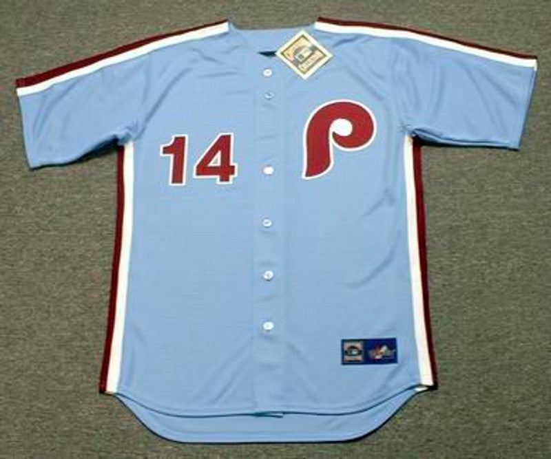 Philadelphia Phillies Pete Rose MLB jersey front view