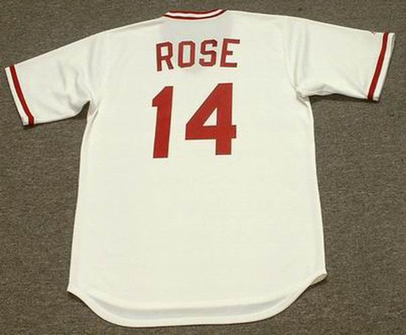 Cincinnati Reds Pete Rose MLB jersey front view