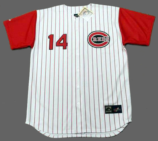 Cincinnati Reds Pete Rose 1960s MLB jersey front view
