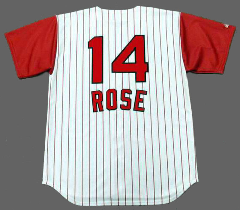 Cincinnati Reds Pete Rose 1960s MLB jersey front view