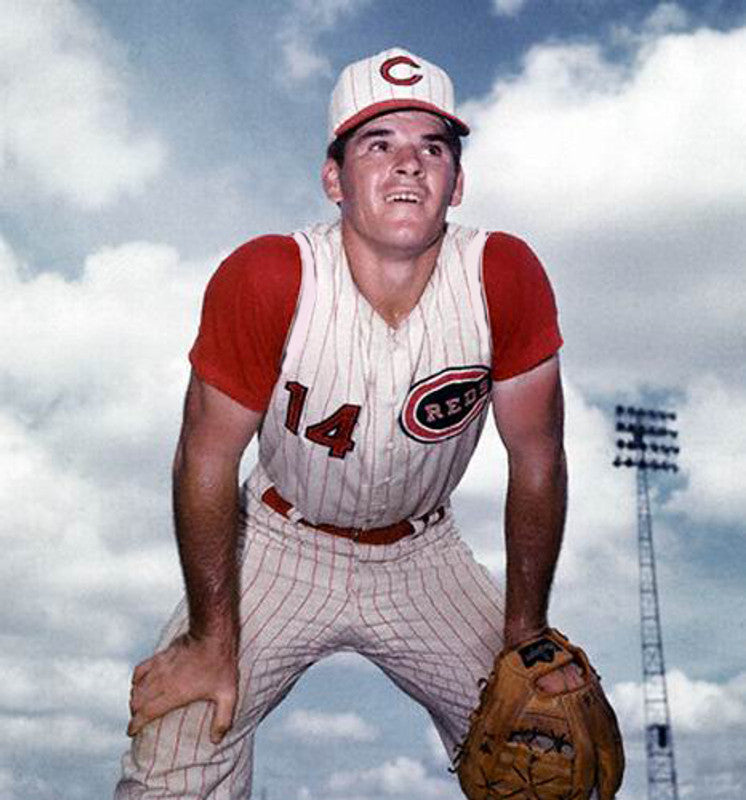 Cincinnati Reds Pete Rose 1960s MLB jersey front view