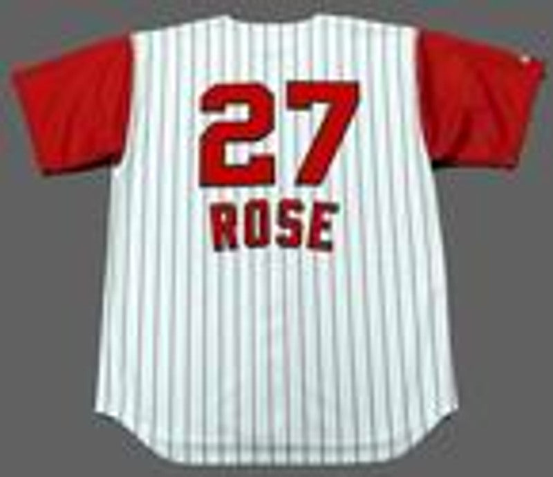 Cincinnati Reds Pete Rose MLB jersey front view