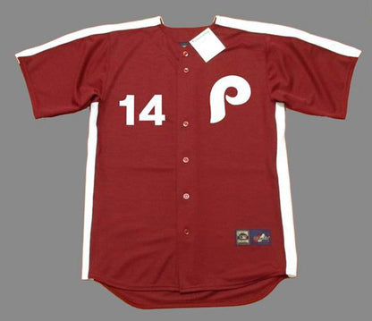 Philadelphia Phillies Pete Rose MLB jersey front view
