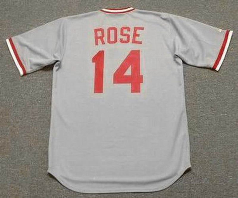 Cincinnati Reds Pete Rose MLB jersey front view