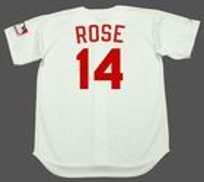 Cincinnati Reds Pete Rose MLB jersey front view