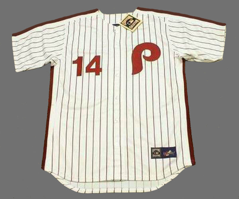 Philadelphia Phillies Pete Rose MLB jersey front view