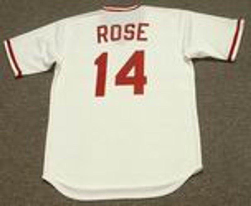 Cincinnati Reds Pete Rose MLB jersey front view