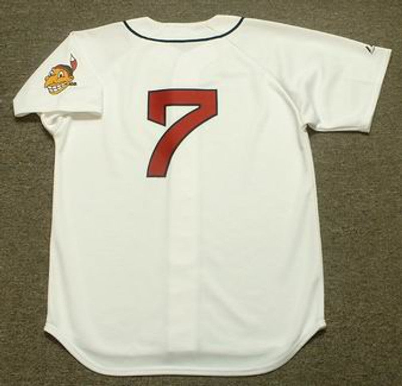 Cleveland Indians Al Rosen Cooperstown MLB jersey front view