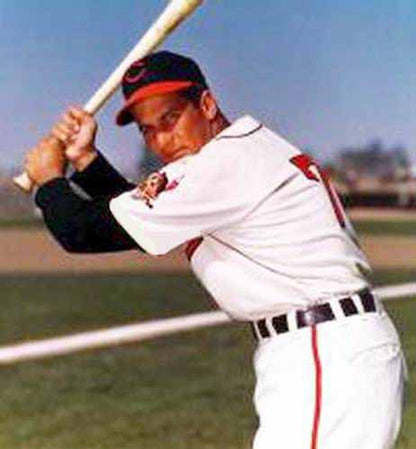 Cleveland Indians Al Rosen Cooperstown MLB jersey front view