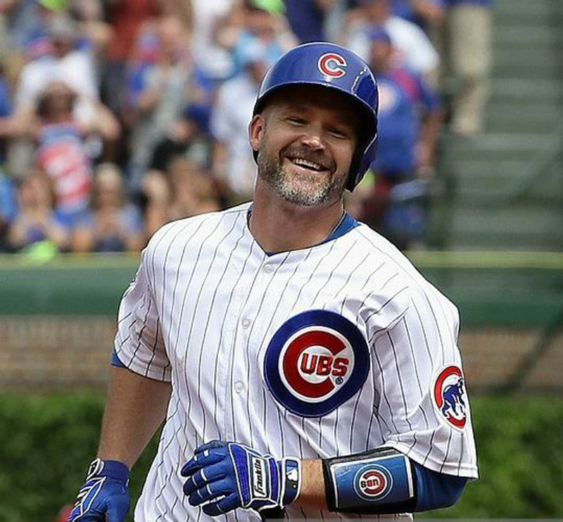 Chicago Cubs David Ross MLB jersey front view