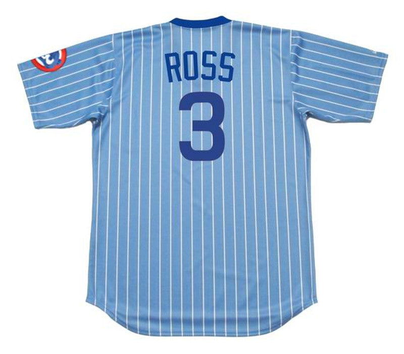 Chicago Cubs David Ross 1980s Cooperstown MLB jersey front view