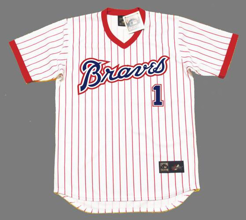 Atlanta Braves Jerry Royster Cooperstown MLB jersey front view