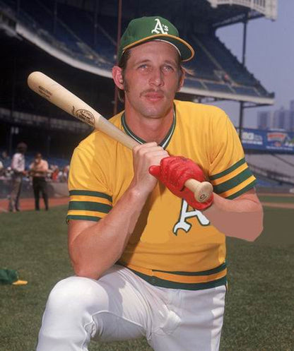 Oakland Athletics Joe Rudi Cooperstown MLB jersey front view