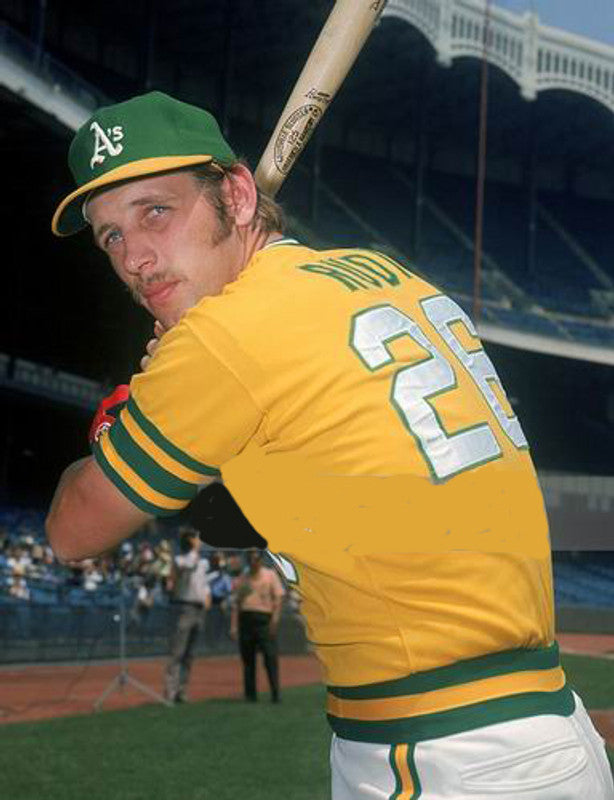 Oakland Athletics Joe Rudi Cooperstown MLB jersey front view