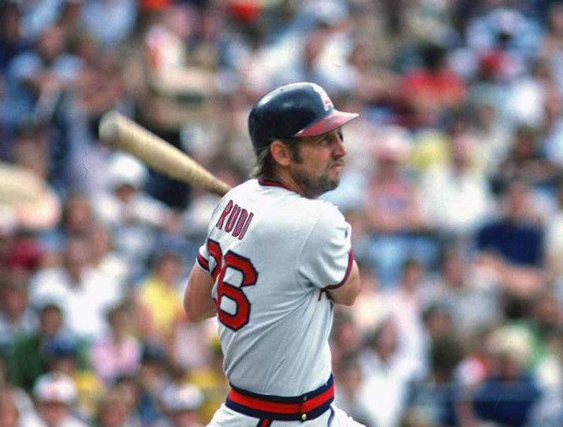 Joe Rudi California Angels 1978 Home Throwback Baseball Jersey jersey front view