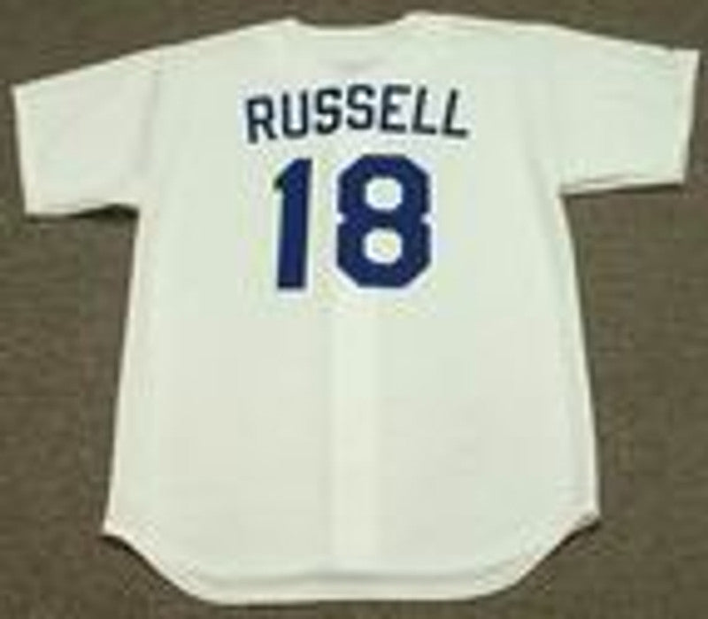 Los Angeles Dodgers Bill Russell MLB jersey front view
