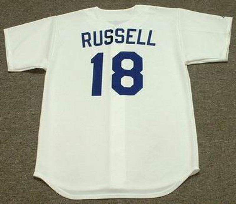 Los Angeles Dodgers Bill Russell MLB jersey front view