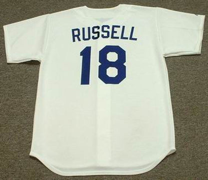 Los Angeles Dodgers Bill Russell MLB jersey front view