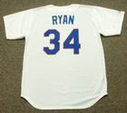 Texas Rangers Nolan Ryan MLB jersey front view