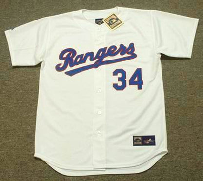 Texas Rangers Nolan Ryan MLB jersey front view