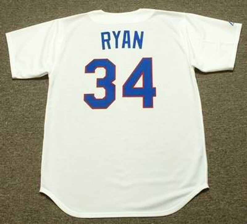 Texas Rangers Nolan Ryan MLB jersey front view