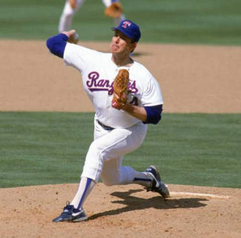 Texas Rangers Nolan Ryan 1980s MLB jersey front view