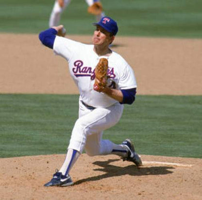 Texas Rangers Nolan Ryan 1980s MLB jersey front view