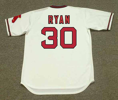 Nolan Ryan California Angels 1978 Home Throwback Baseball Jersey jersey front view