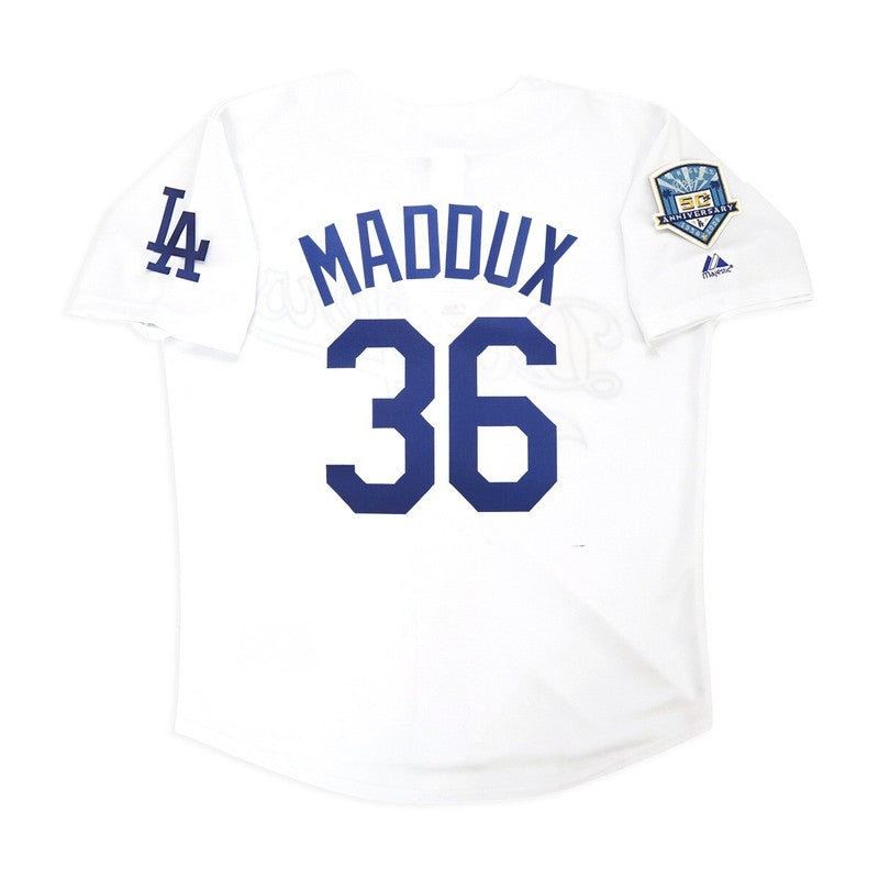 Los Angeles Dodgers Greg Maddux 50th Anniv S MLB jersey front view