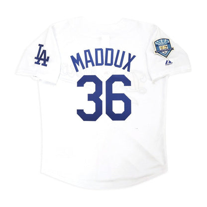 Los Angeles Dodgers Greg Maddux 50th Anniv S MLB jersey front view